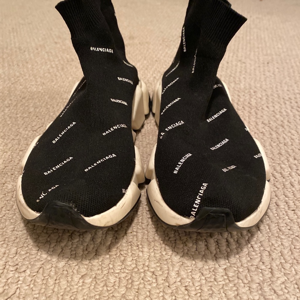 BALENCIAGA HIGH TOP SPEED SNEAKERS (Authentic)
